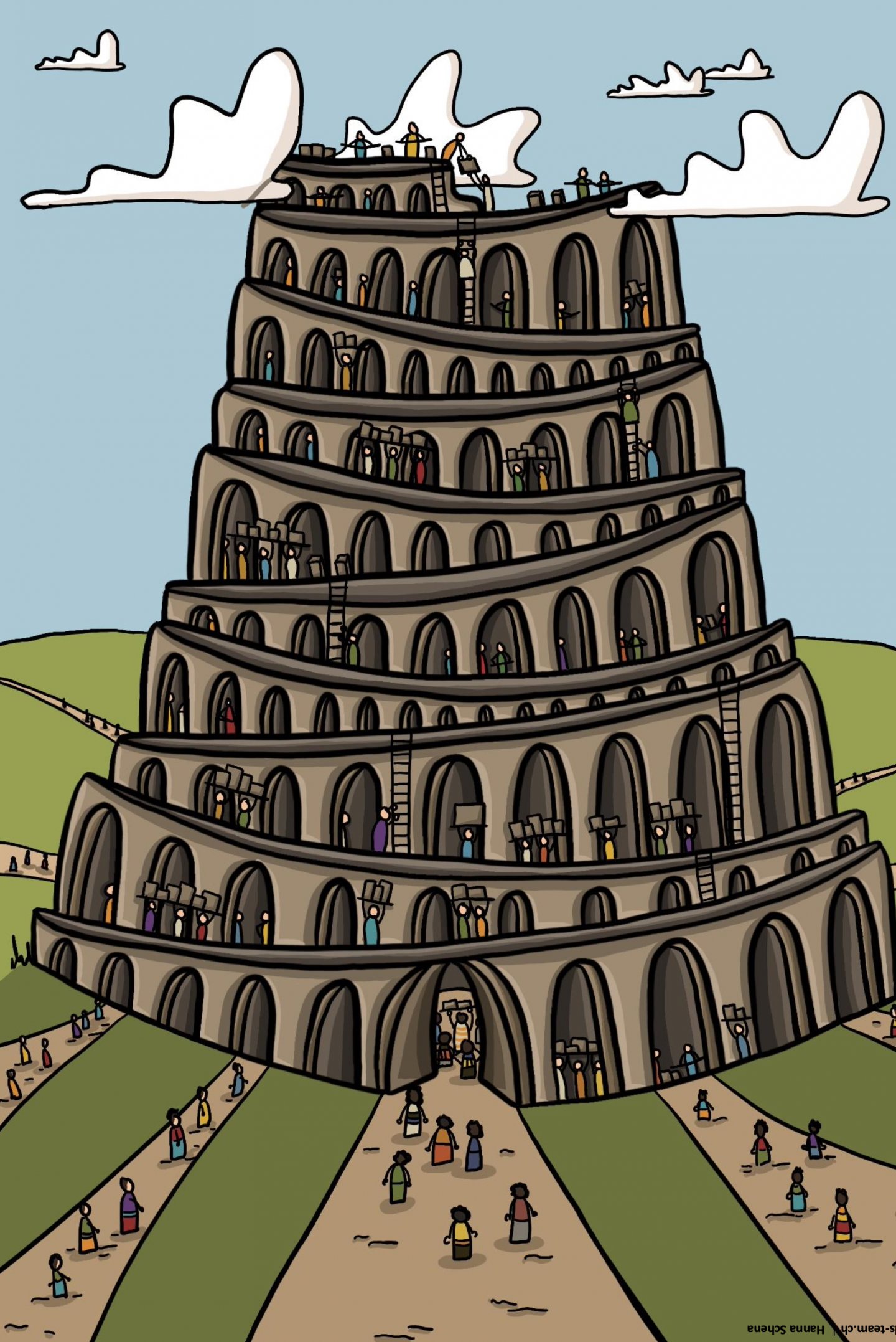 Turmbau von Babel Bild: A Timeless Tale of Human Ambition and Divine Intervention